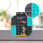 LICKIMAT SLOMO DOG TURQUOISE ΜΠΩΛ ΑΡΓΟΥ ΤΑΪΣΜΑΤΟΣ SLOW FEEDER ΓΙΑ ΣΚΥΛΟΥΣ PLATINUMHELLAS