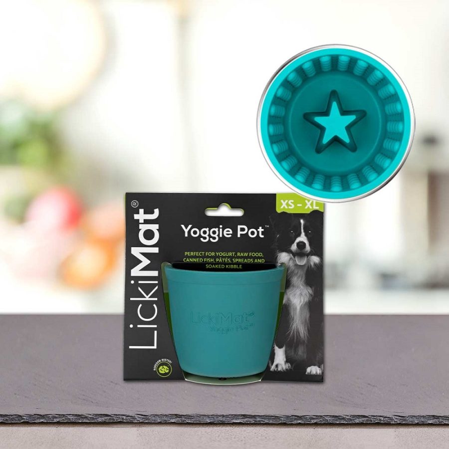 LICKIMAT YOGGIE POT SLOW FEEDER ΜΠΩΛ ΑΡΓΟΥ ΤΑΙΣΜΑΤΟΣ ΣΚΥΛΟΥ
